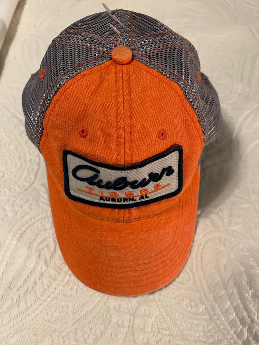Auburn Tigers Orange Mesh Back Trucker Hat